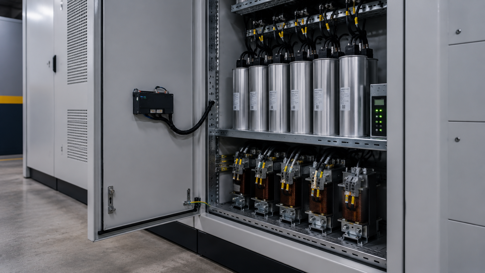 Kompensationsanlage mit Kondensatormodulen